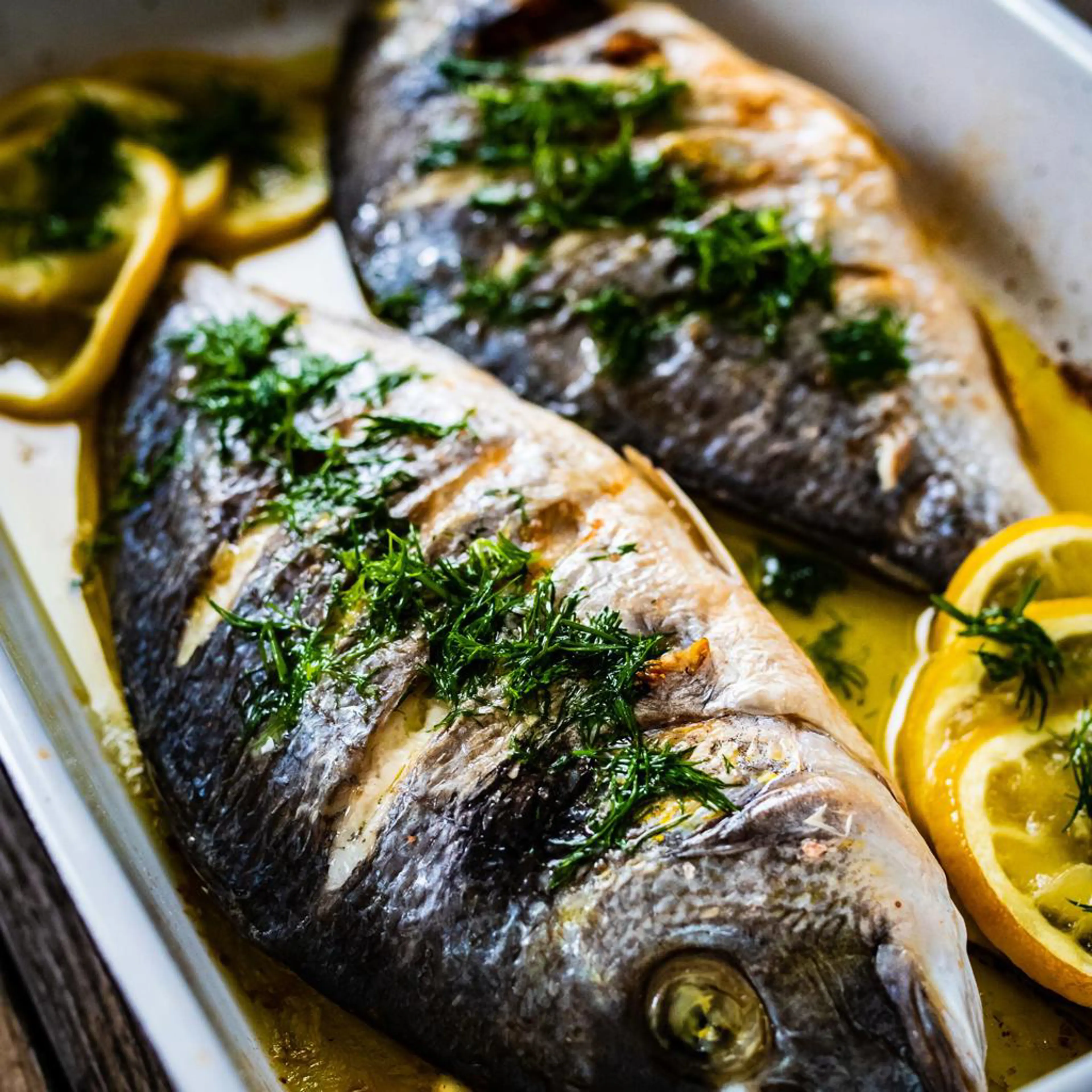 Dorada al horno