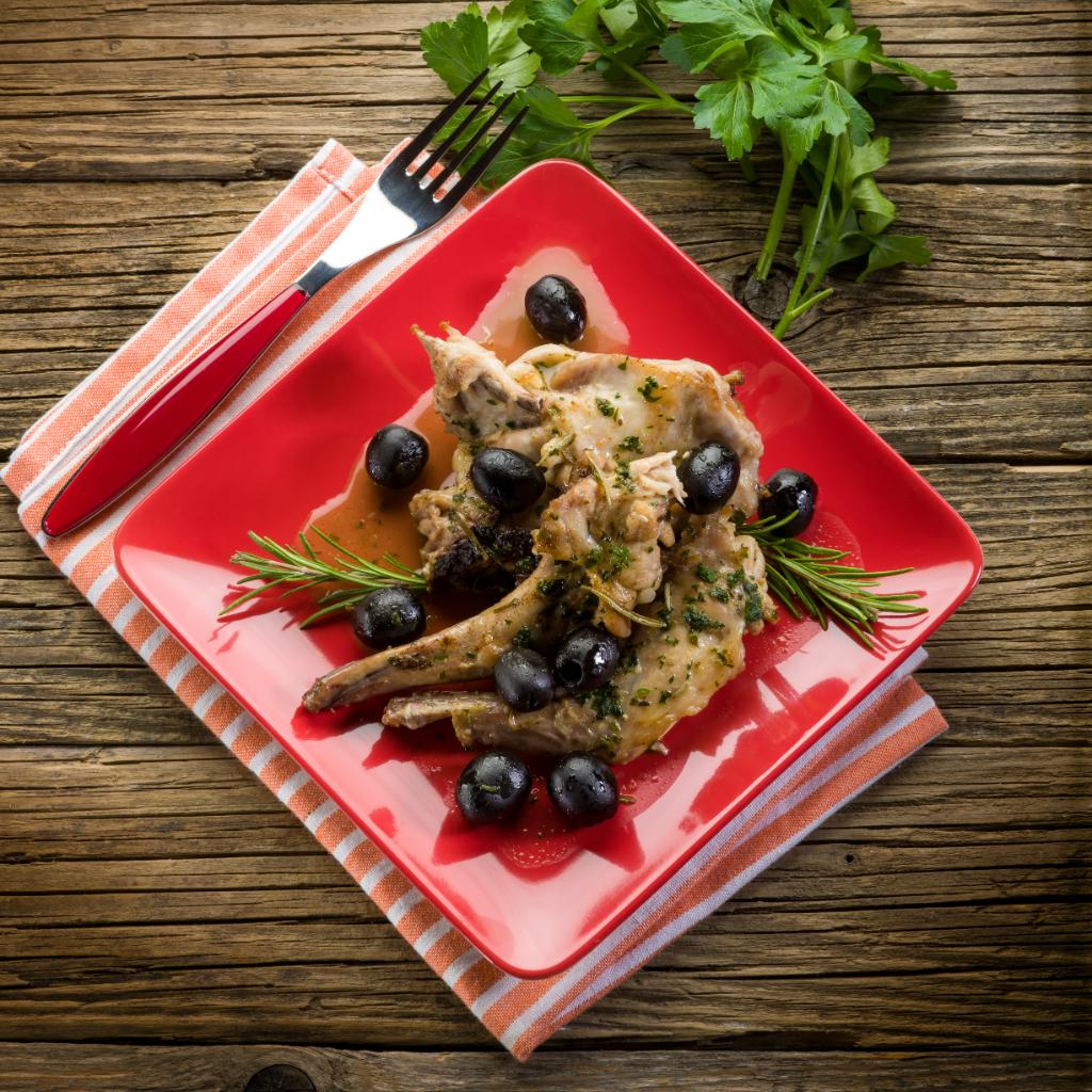 بطة بالزيتون