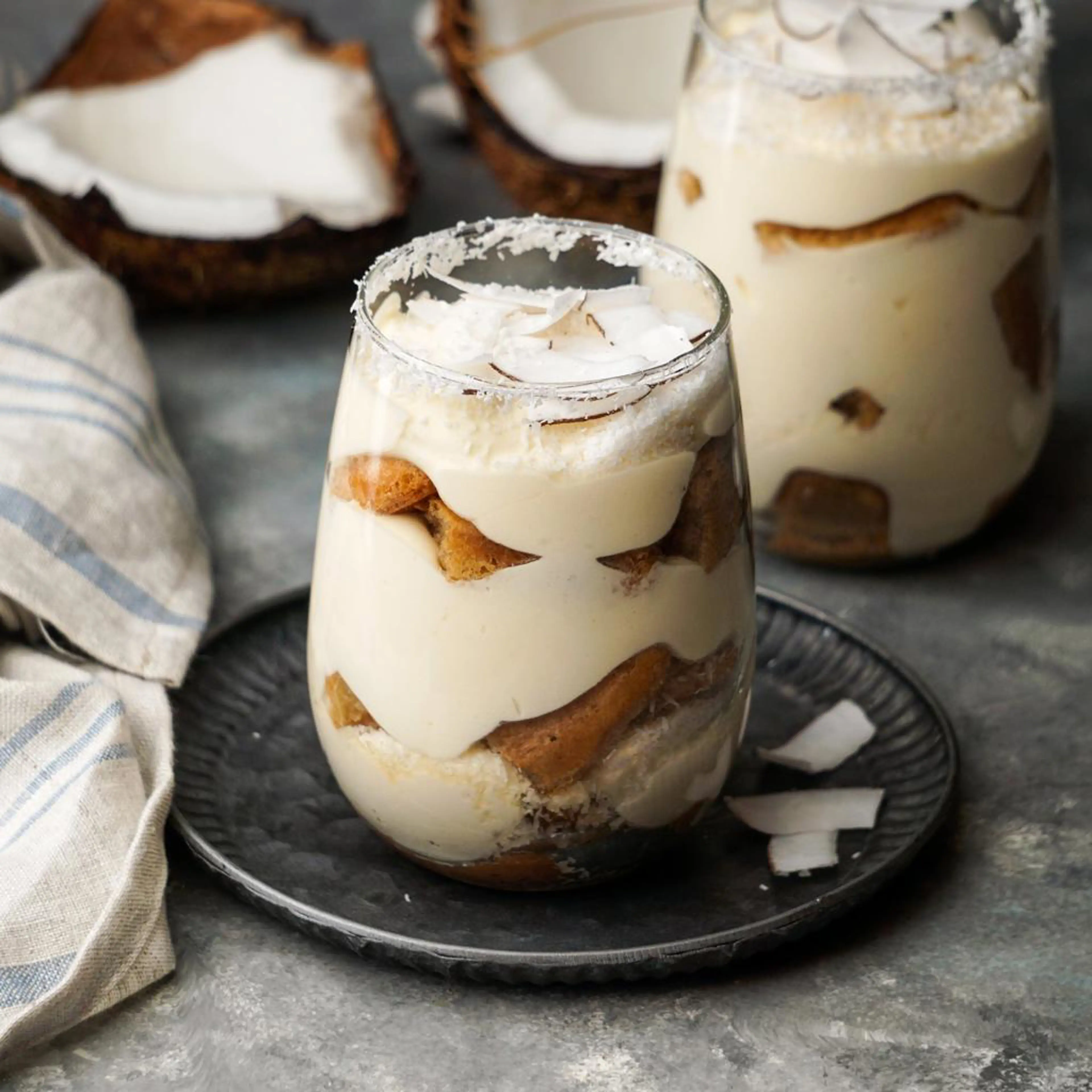 Dulce de coco y Nutella
