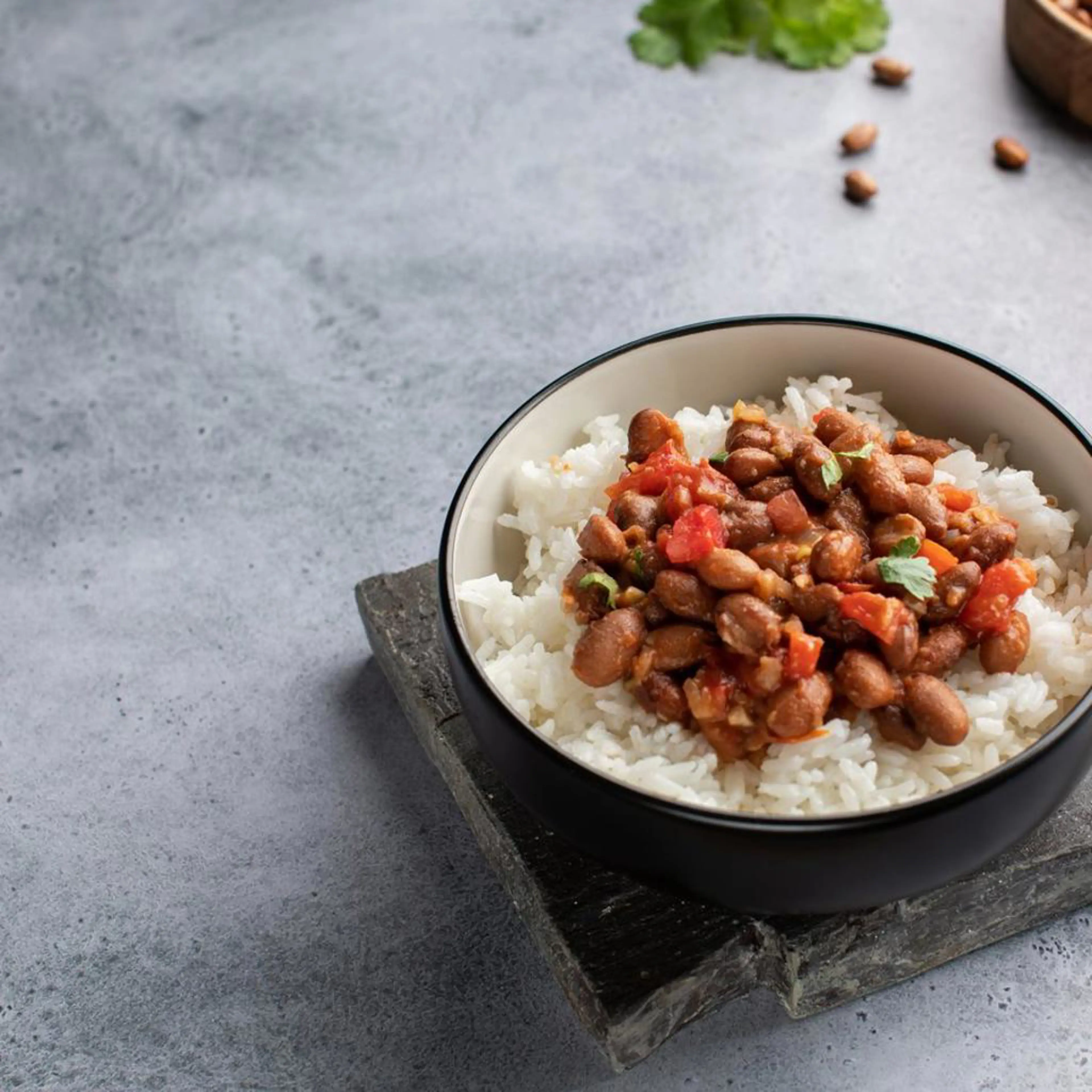 Fagioli e riso