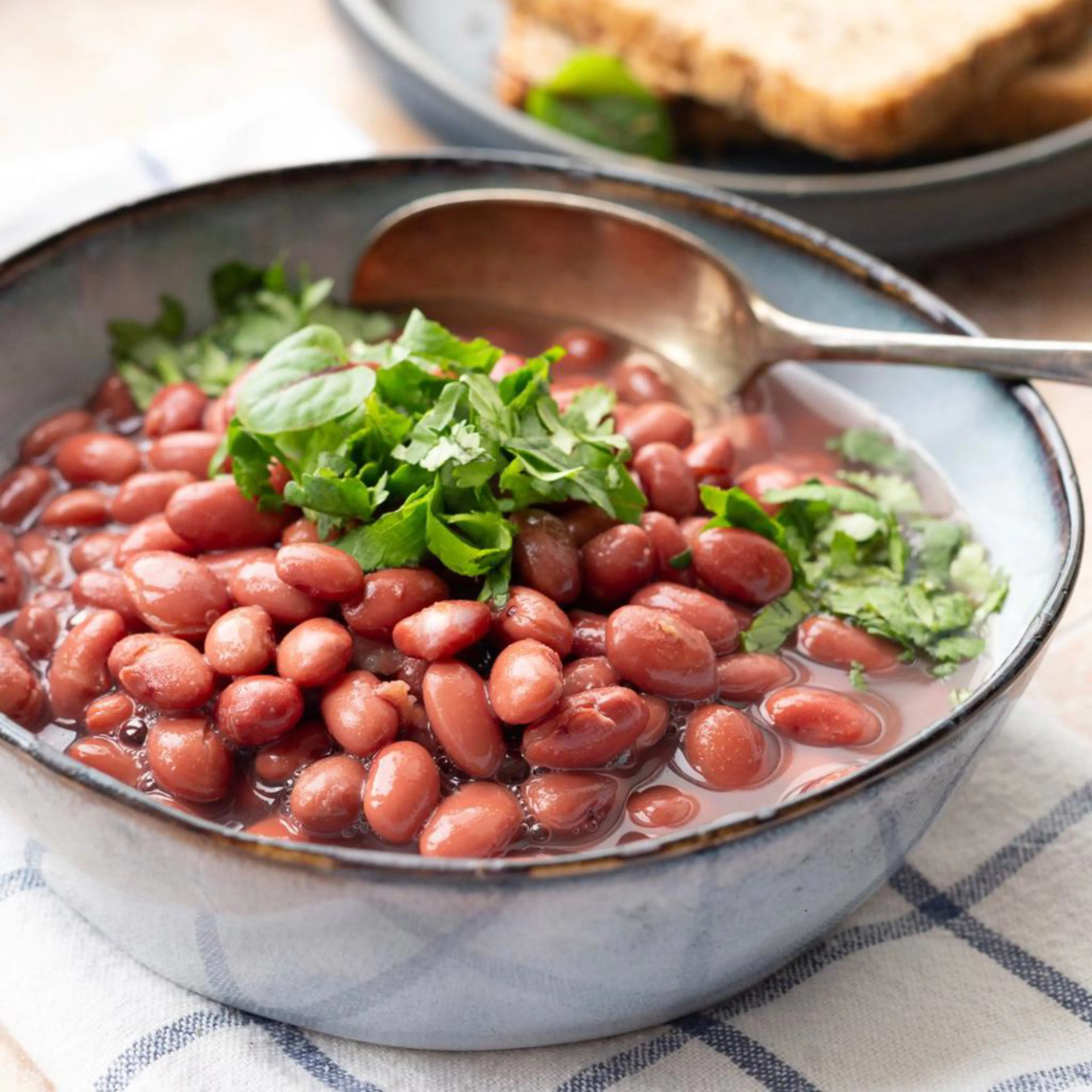Haricots rouges au vin