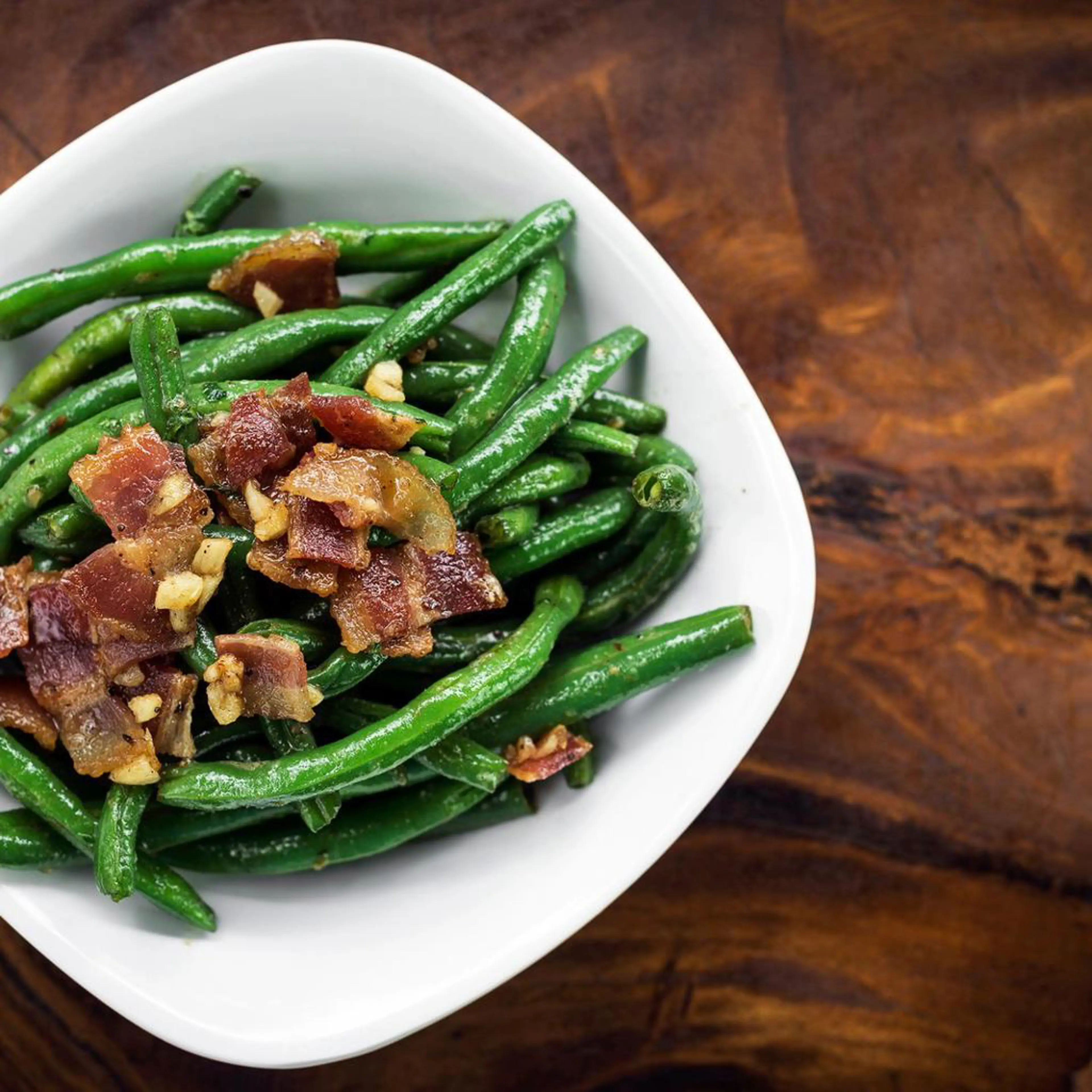 Green Beans with Pancetta