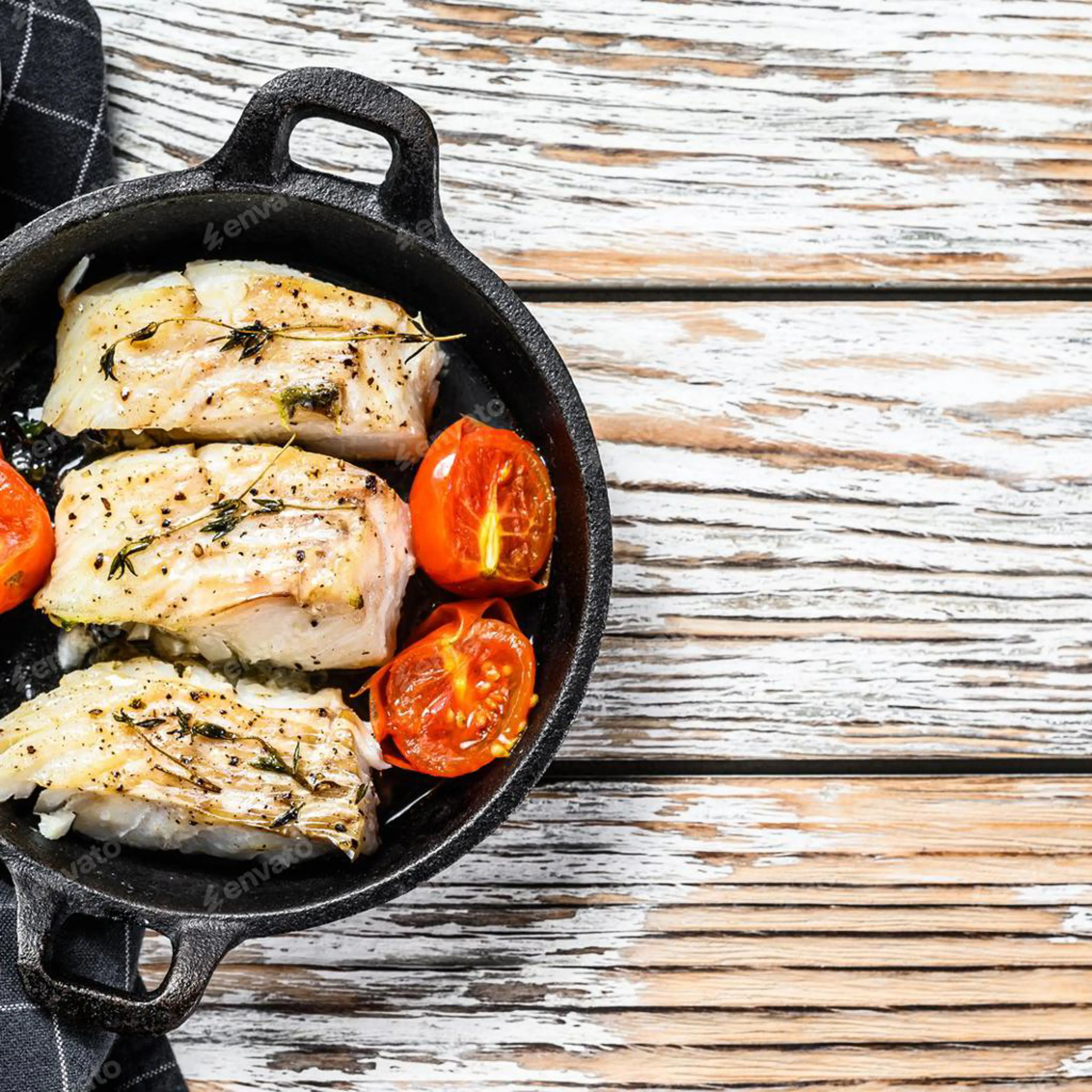 Filetti di merluzzo al forno