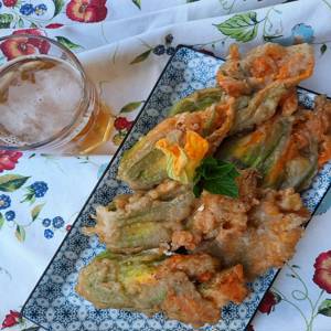 Stuffed Zucchini Flowers