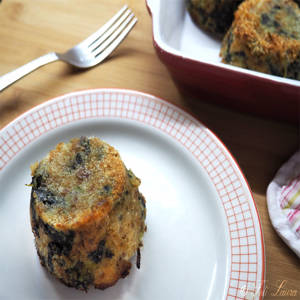 Zapiekany flan z boćwiny