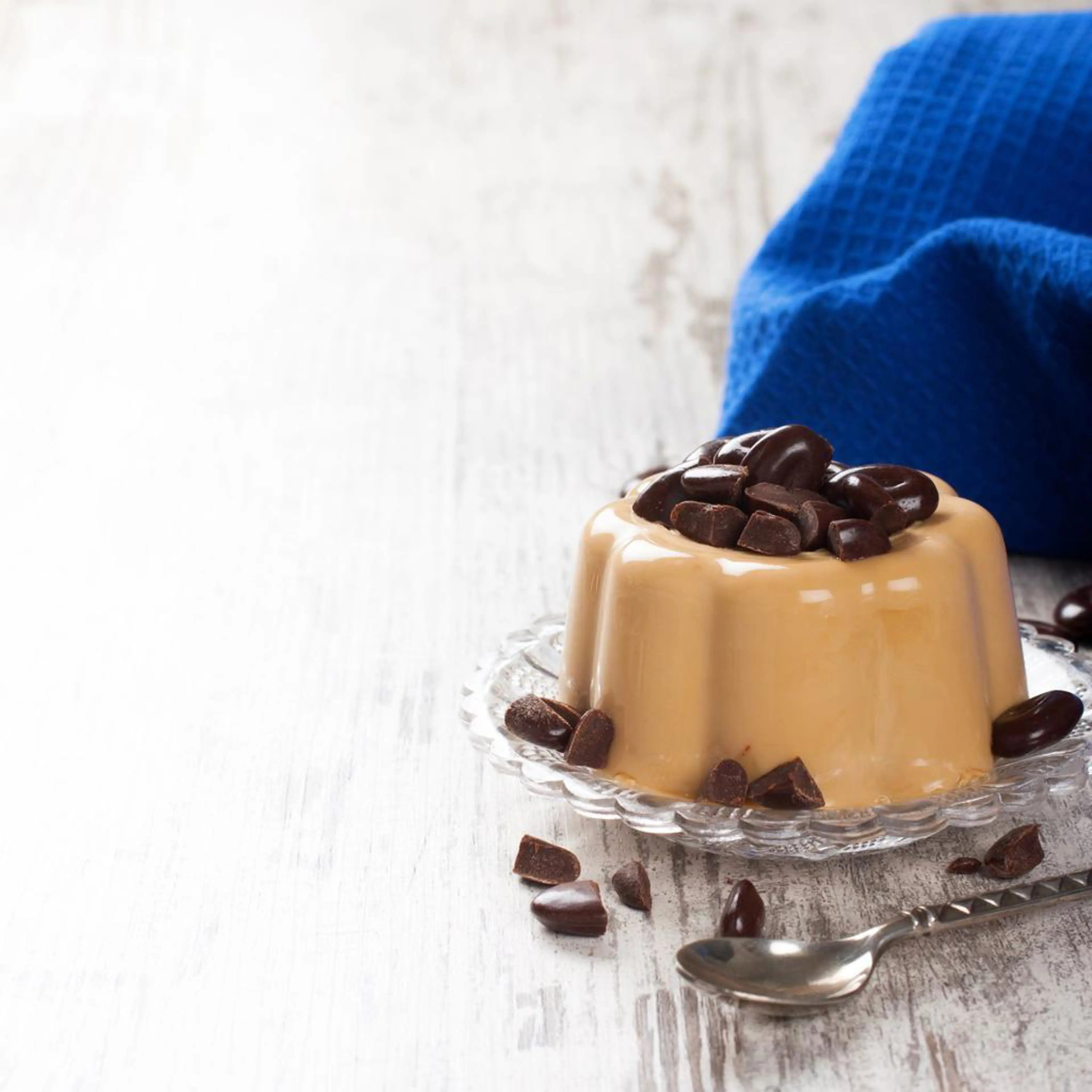 Flan de café