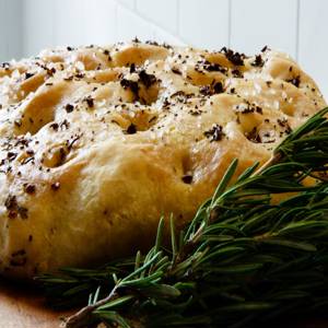 Focaccia Al Formaggio Bianco