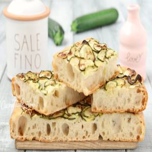 Focaccina Di Fiori Di Zucchine