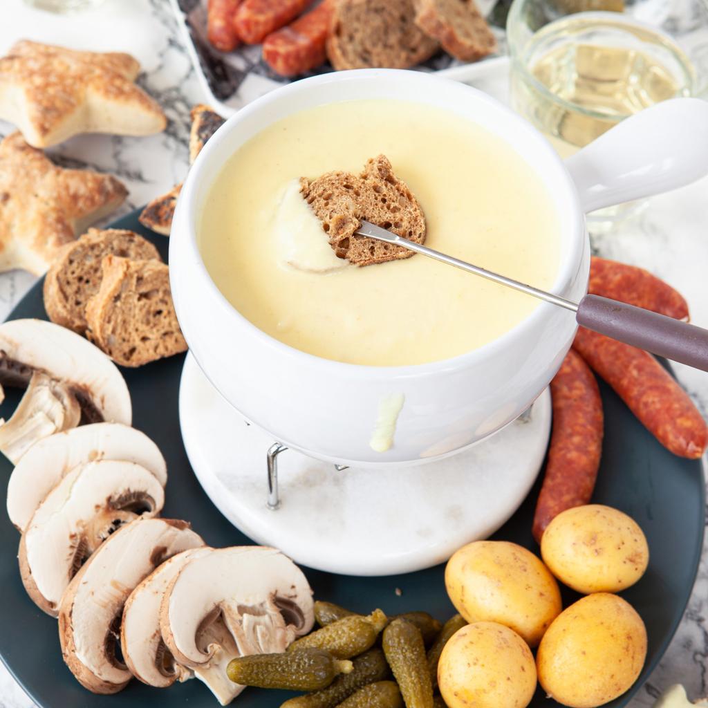 Meat and Vegetable Fondue