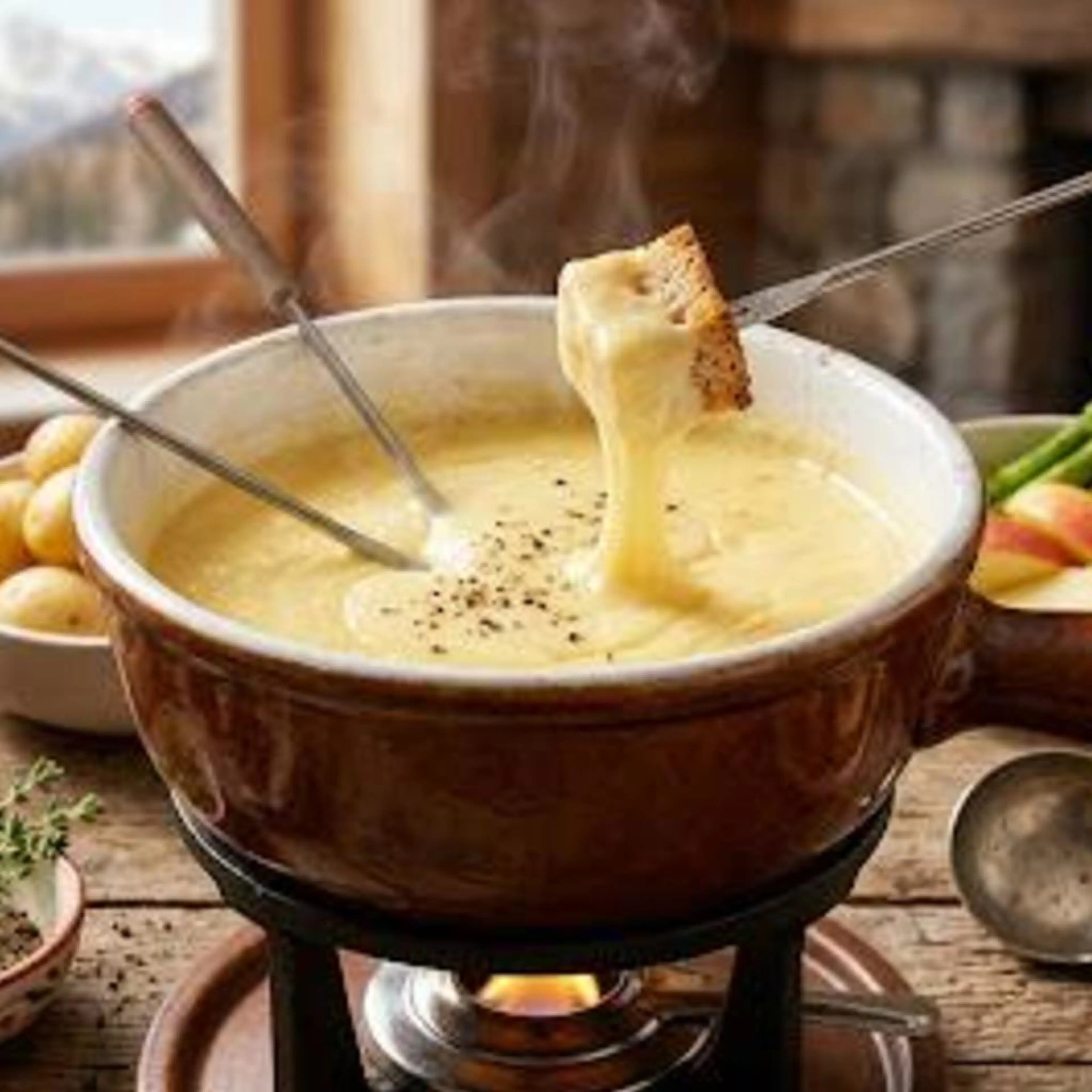 Fondue de queso